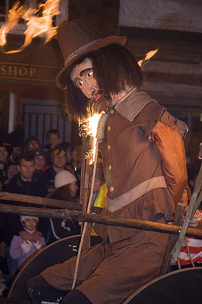 Lewes Bonfire Night Guy Fawkes by Andrew Dunn